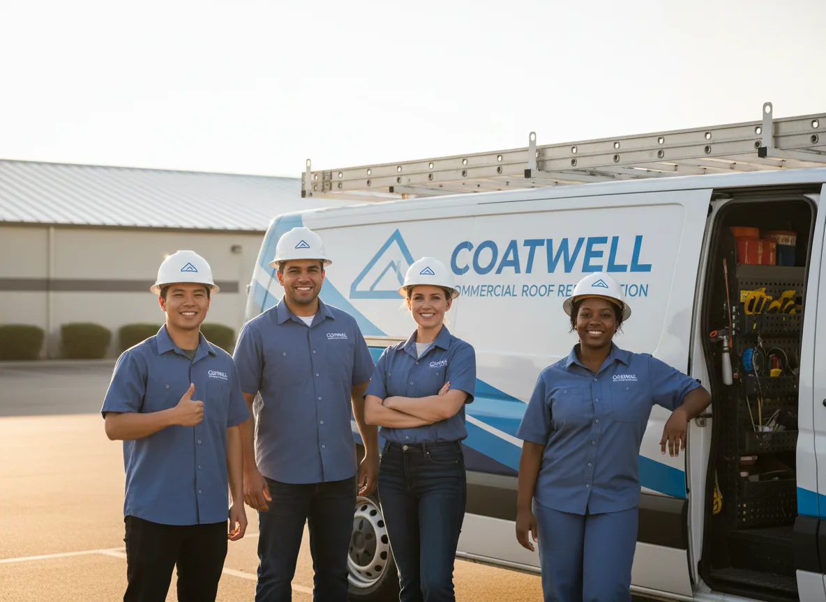 Commercial roof coating company in Kaiser, MO